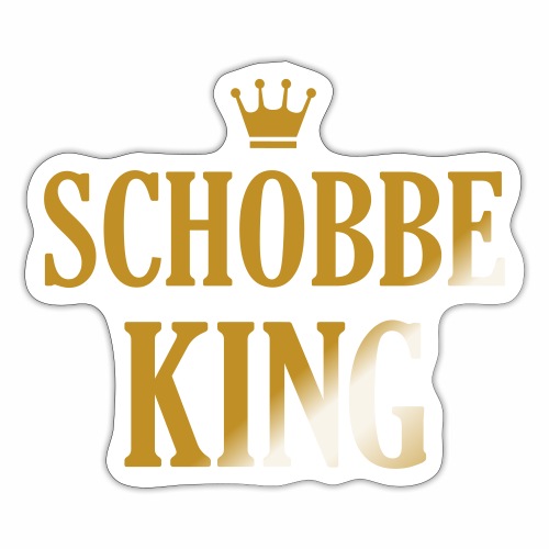 Schobbe King - Sticker