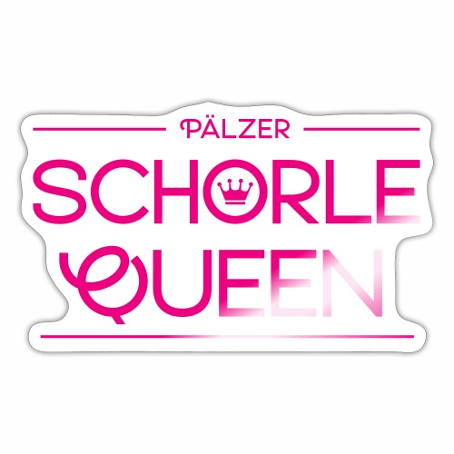 Pälzer Schorle Queen - Sticker