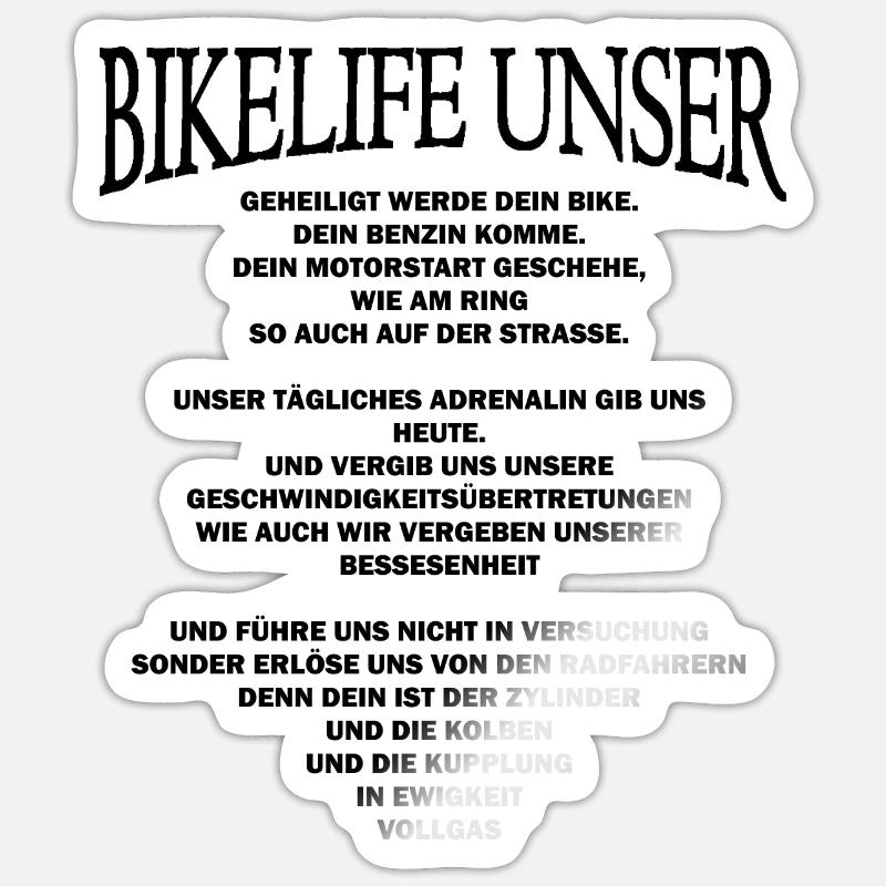 Sticker Größe S (10 x 10 cm) -