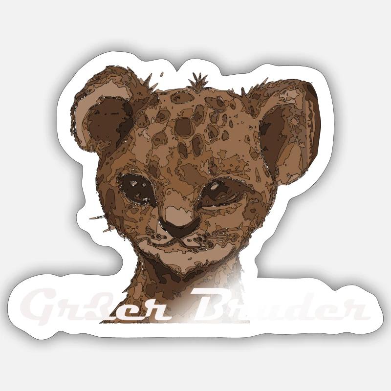 Sticker Größe S (10 x 10 cm) - 