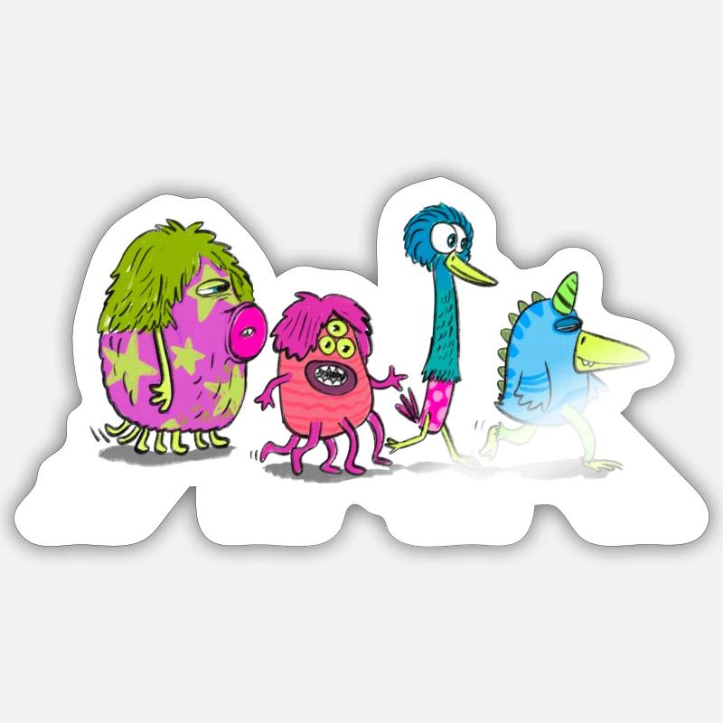 Sticker Größe S (10 x 10 cm) - 