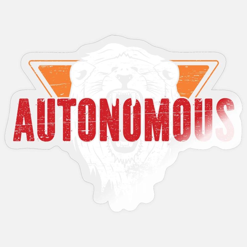 Autonomous Stickers | Unique Designs | Spreadshirt