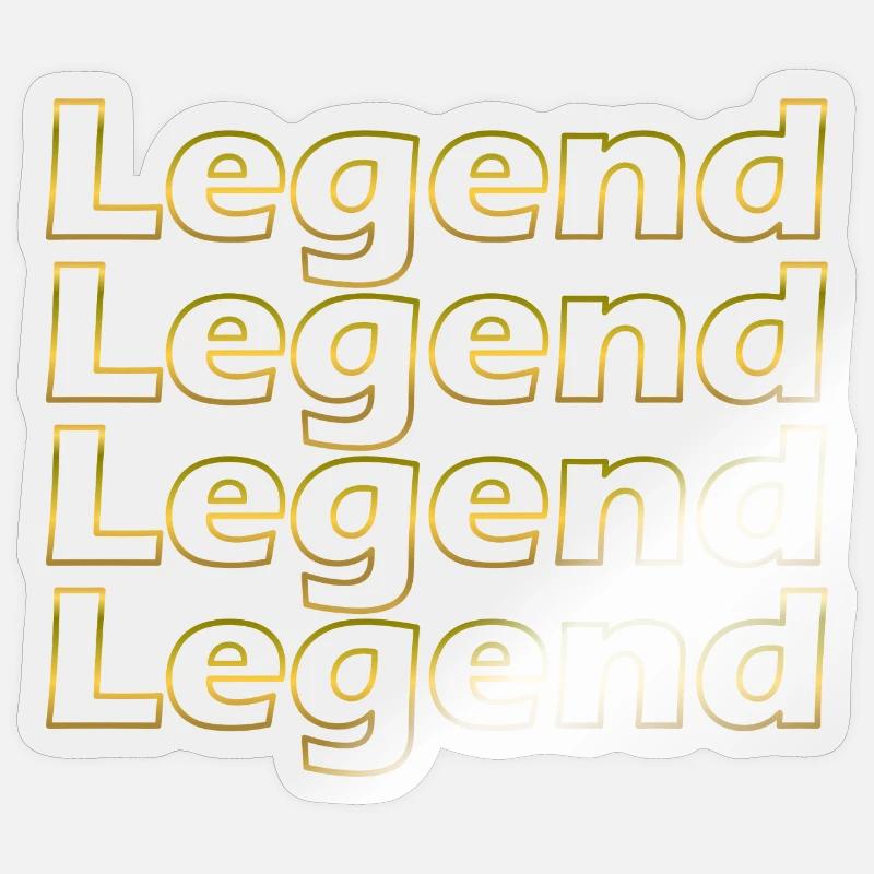 Stickers legends à acheter en ligne | Spreadshirt