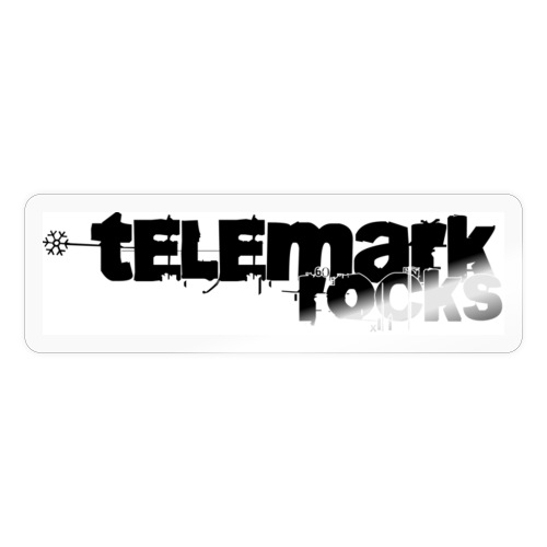 telemark rocks - Sticker