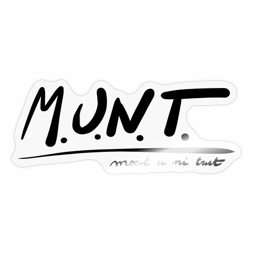 Munt - Sticker