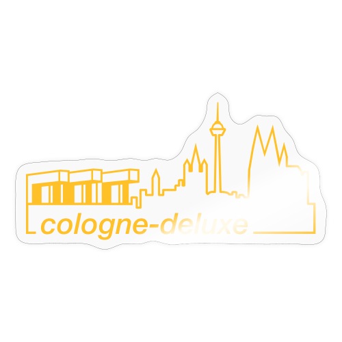 Cologne-Deluxe.de Skyline - Sticker