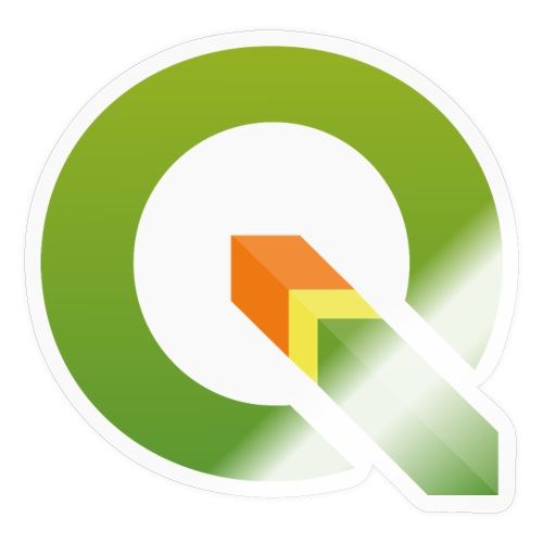 QGIS Q logo - Sticker