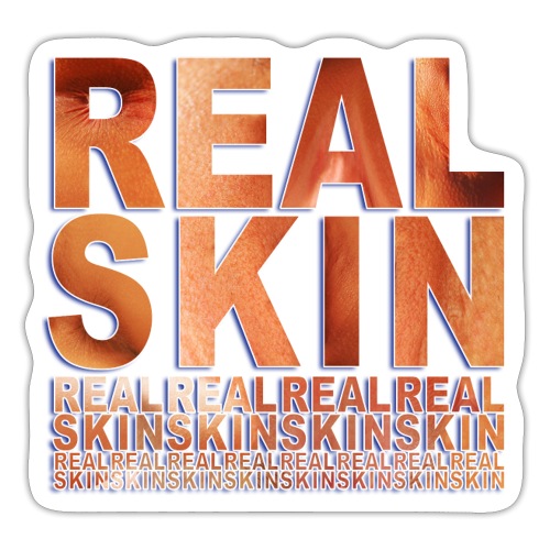 REAL SKIN - Hautnah - Sticker