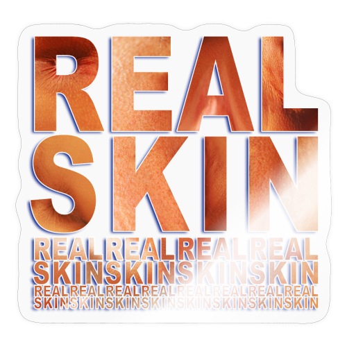 REAL SKIN - Hautnah - Sticker