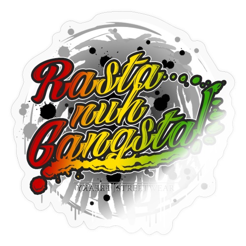 Rasta nuh Gangsta - Sticker