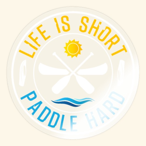 Kayaking Fan Sport Lover Canoeing - Sticker