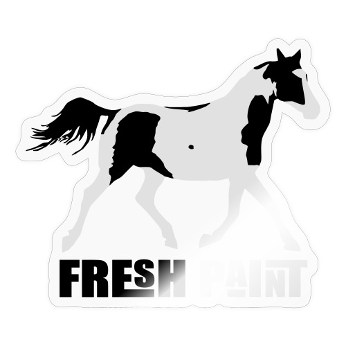 Fresh PAINT Pferd - Sticker