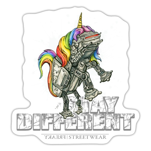 Stay Different - Imperial Unicorn - Sticker