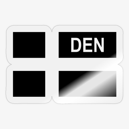 Danish Tactical Flag Denmark - Danmark - DEN - Klistermärke