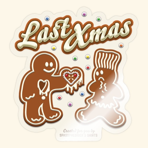 Last Christmas Lebkuchenmann - Sticker