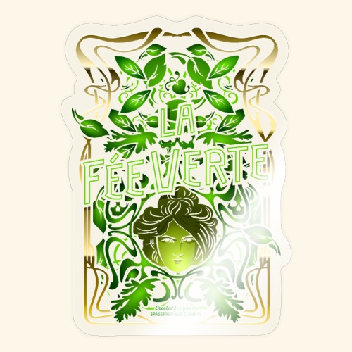 Absinth La Fée Verte - Sticker