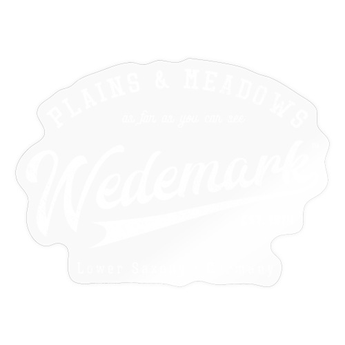 Wedemark Retrologo - Sticker