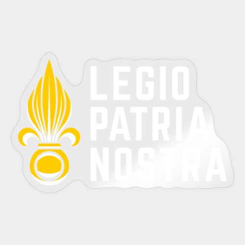 Legio Patria Nostra - Gold Grenade - Sticker