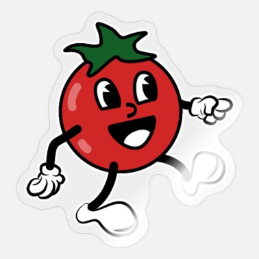 Pegatinas de tomate animado | Diseños únicos | Spreadshirt