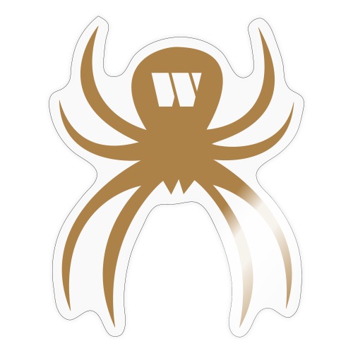 Spider gold - Sticker