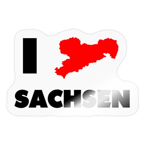 i love sachsen - Sticker