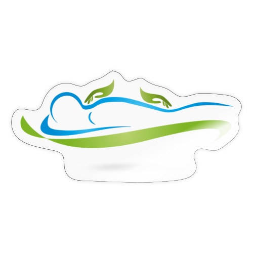 Massage Wellness Logo - Sticker