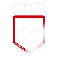 IHM Logo weiß - Sticker