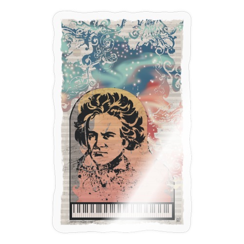 Beethoven, la Nona Sinfonia e l’Inno alla Gioia - Adesivo