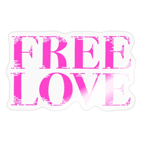 Freie Liebe Free Love - Sticker
