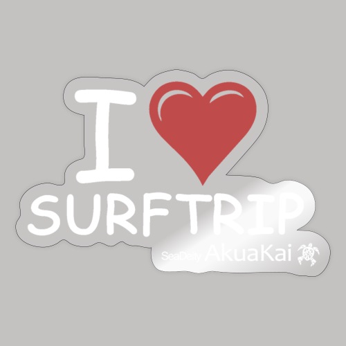 I Love Surf-trip ! by AkuaKai - Autocollant