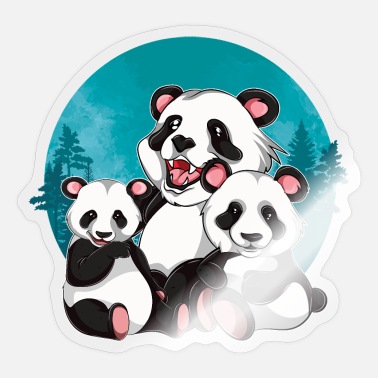 Chinese Panda Stickers | Unique Designs | Spreadshirt