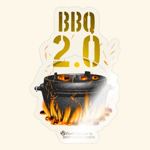 Dutch Oven BBQ 2.0 - Sticker