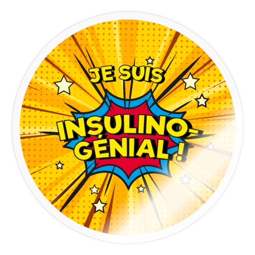 Insulino-génial ! - Autocollant