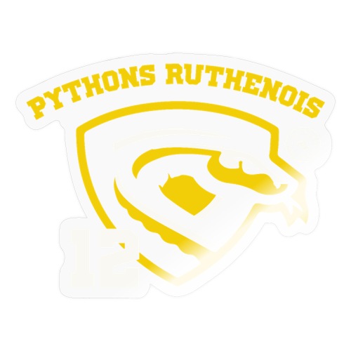 pythons ruthenois - Autocollant