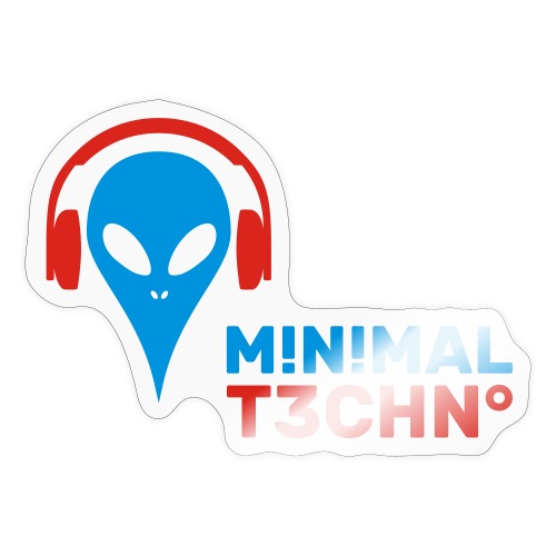 Minimal Techno - Sticker