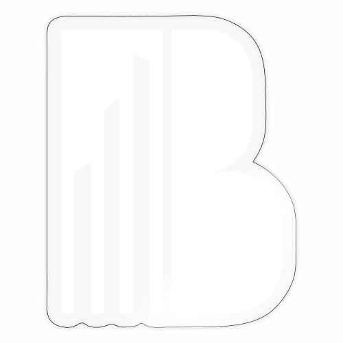 Bricks and the City (white logo) - Adesivo
