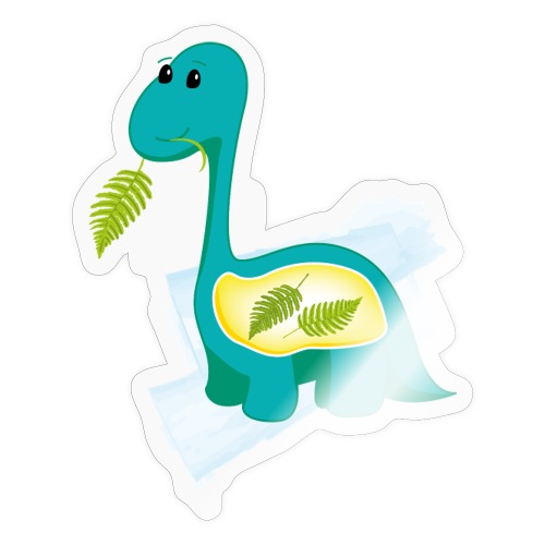Argentinosaurus frisst - Sticker