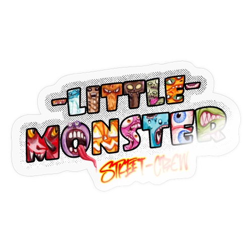 Little Monster Street Crew Halloween Feier Party - Sticker