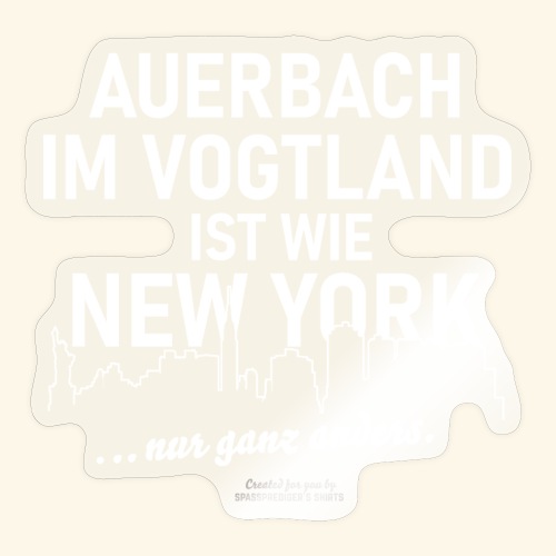 Auerbach im Vogtland - Sticker
