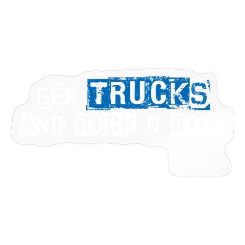 Sex Trucks Rocknroll - Sticker