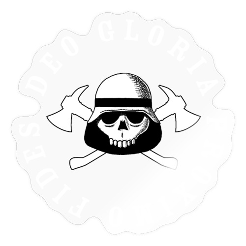 Skull Logo Feuerwehr - Sticker