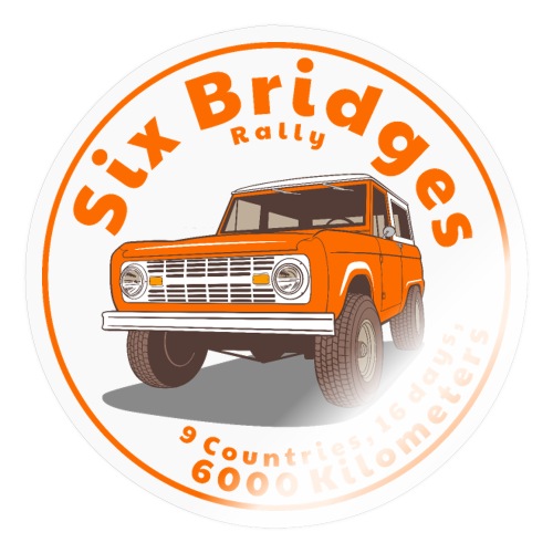 Six Bridges Bronco - Sticker