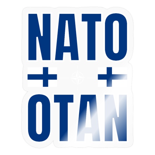 NATO - OTAN jos niin parhaaksi näen - Tarra