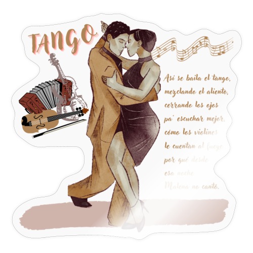 Así se baila el tango - Adesivo