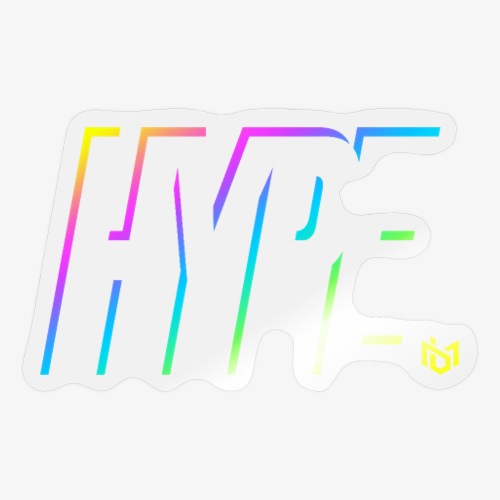 Shirt with RGBHype! - Sticker