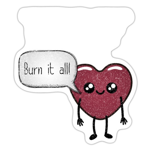 Listen to your heart - Sticker
