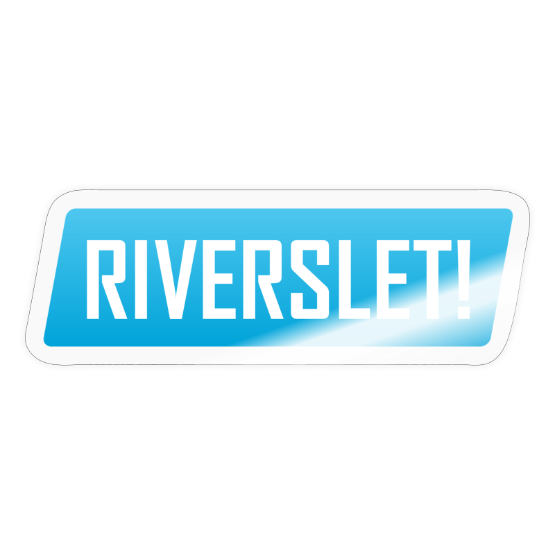 Riverslet - Sticker