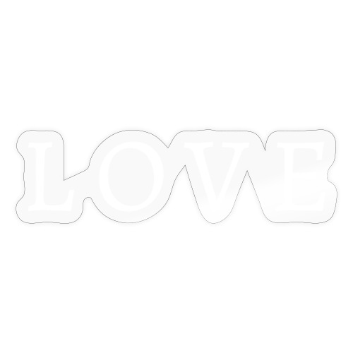 LOVE - Sag ich liebe Dich - Sticker