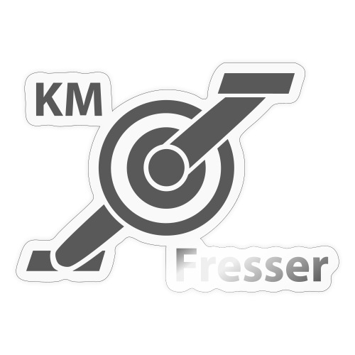 Kilometer Fresser Kurbel - Sticker