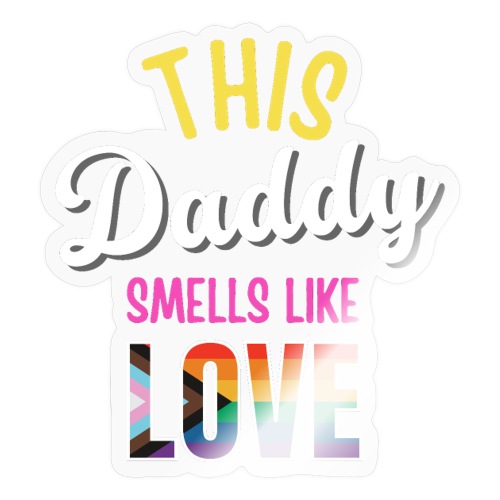 Tämä isä tuoksuu rakkaudelle - Tarra